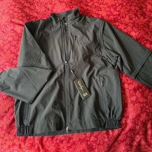 Walter Hagen Men's Black Windbreaker Jacket